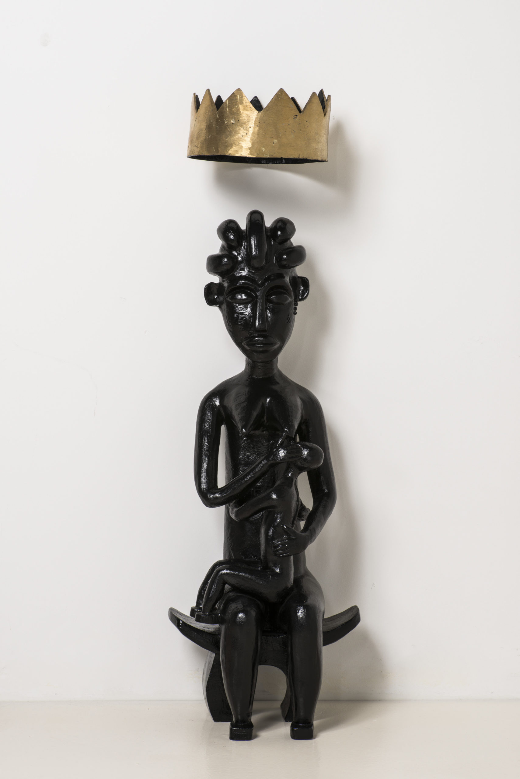 Vierge noire à l’enfant, 2015 (d’après la collection Myron Kunin)